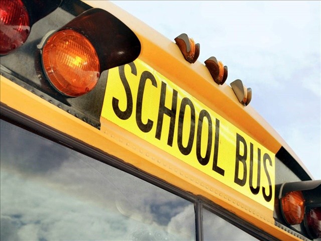 School bus tile