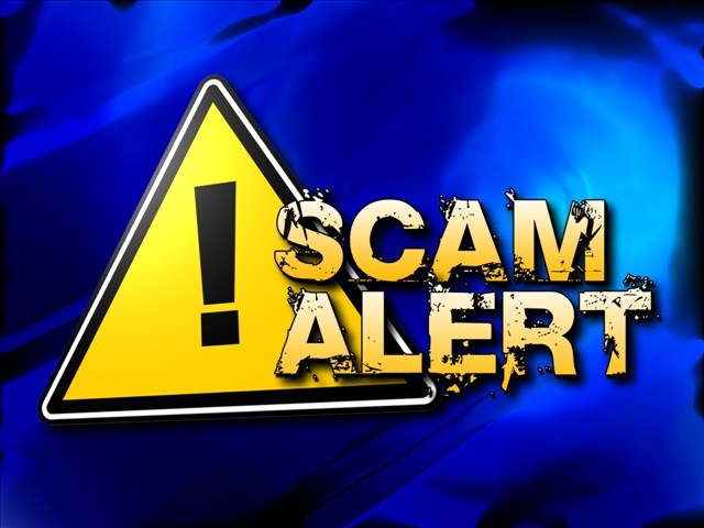 Scam alert tile
