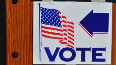 Election, vote, voting tile