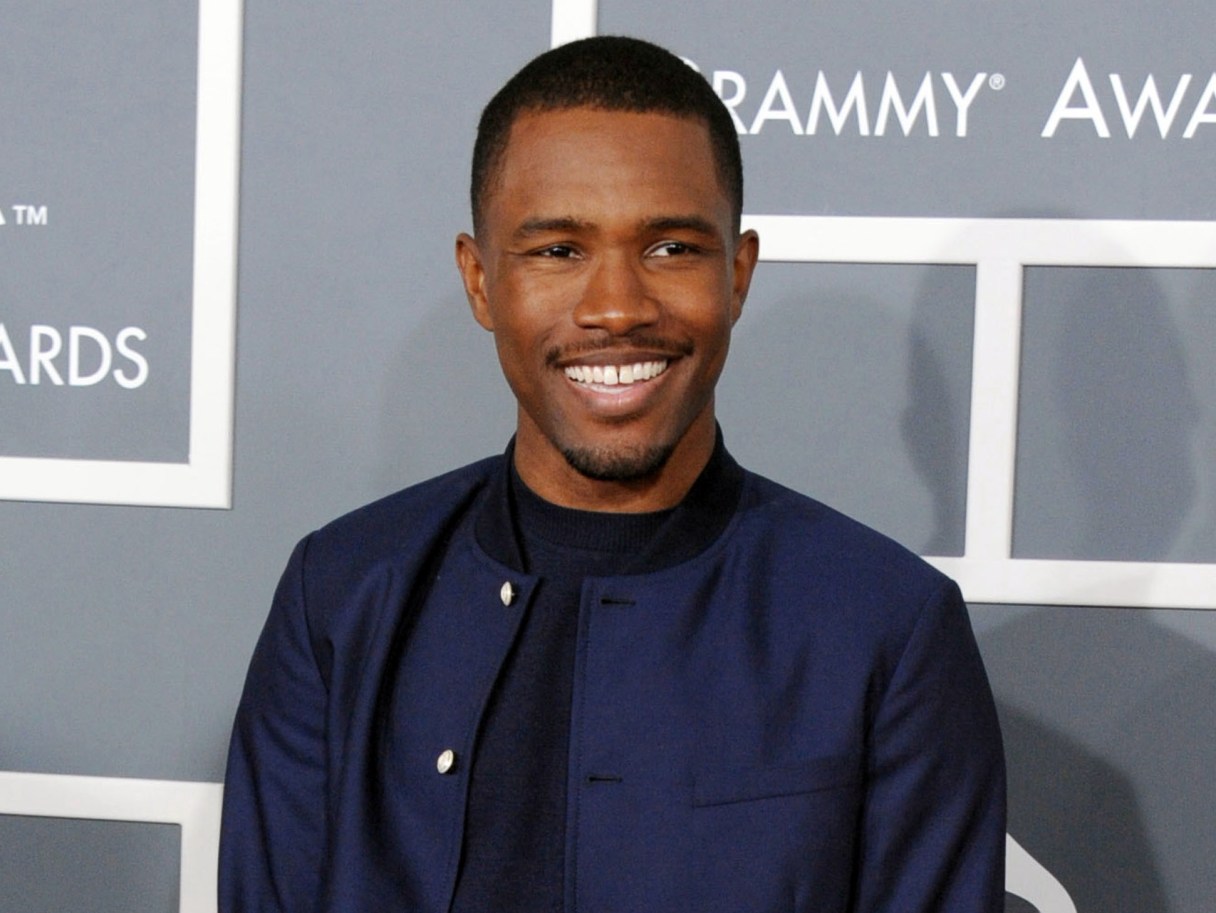FILE - In this Feb. 10, 2013 file photo, Frank Ocean arrives at the 55th annual Grammy Awards in Los Angeles. Ocean has reflected on the June 12, 2016, mass shooting in Orlando in a new blog post. (Photo by Jordan Strauss/Invision/AP, File)
