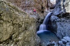 The Walls of Jericho: Accessible by foot from access points in Tennessee or Alabama, this deep, rugged canyon marks the headwaters of the Paint Rock River.