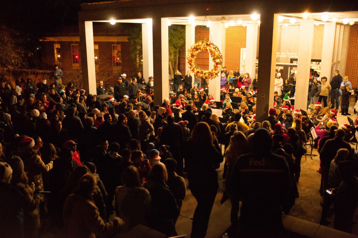 Southern Adventist University will hold its annual Christmas tree lighting on Tuesday, Nov. 27, at 6:30 p.m. in Wright Hall, 4881 Taylor Circle on the Collegedale campus. / SAU Contributed Photo