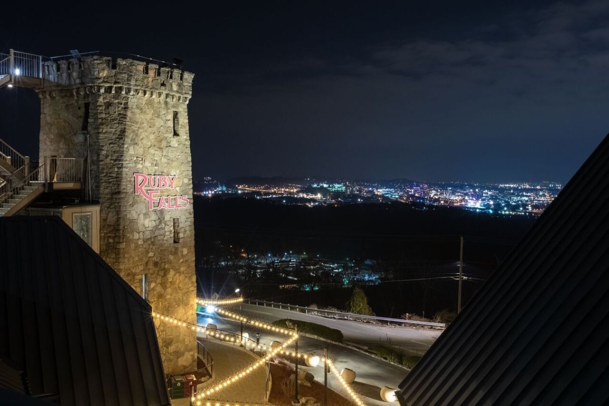 The spectacular view of the valley from Ruby Falls' Lookout Mountain tower. (Ruby Falls contributed photo)