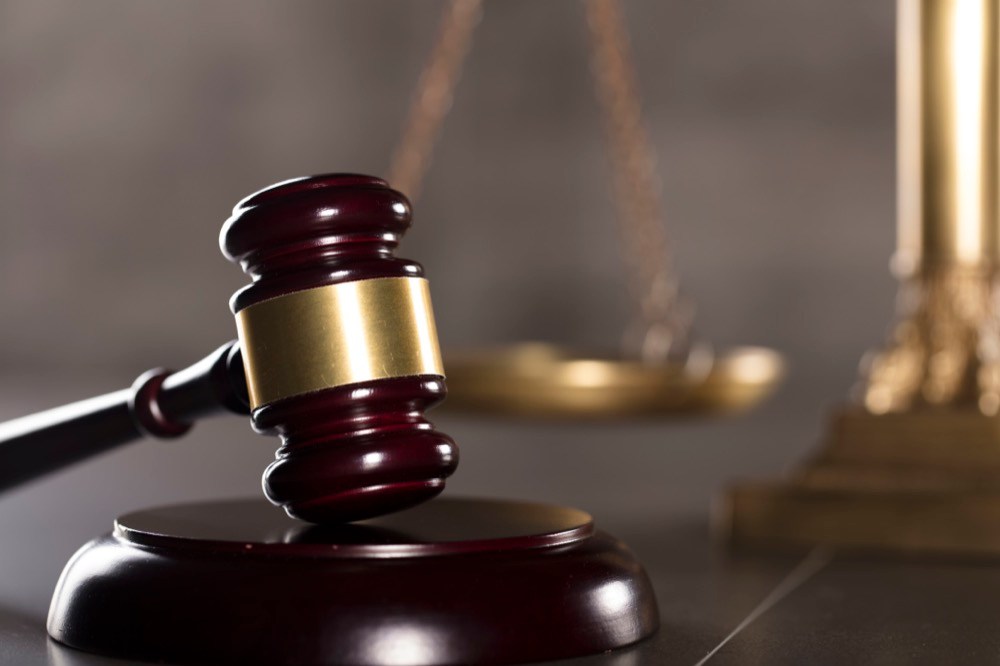 Gavel and scales.