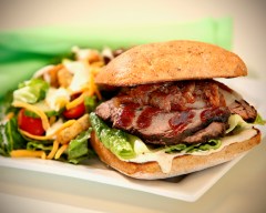 Brown Bag offers healthy lunches such as grilled chicken sandwiches and chopped salad. / Contributed photo by Brown Bag