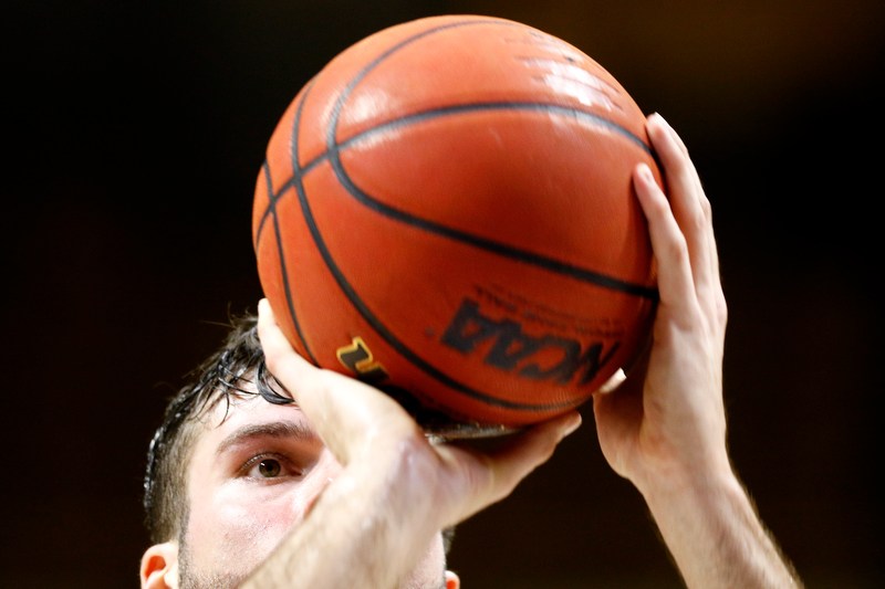 Staff photo by C.B. Schmelter / UTC forward Ramon Vila (15) shoots a free throw against Samford at McKenzie Arena on the campus of the University of Tennessee at Chattanooga on Saturday, Jan. 11, 2020 in Chattanooga, Tenn.