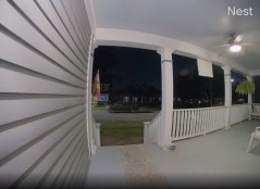 Chattanooga police provided this video of what they say is a vehicle theft in progress, seen from surveillance camera at a neighbor's house.