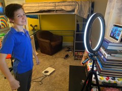 Contributed Photo from Christian Family Theater / Maxwell Stoll stars in the title role in "The Musical Adventures of Flat Stanley," based on the children's book by Jeff Brown. Christian Family Theater will present virtual performances starting Nov. 20.
