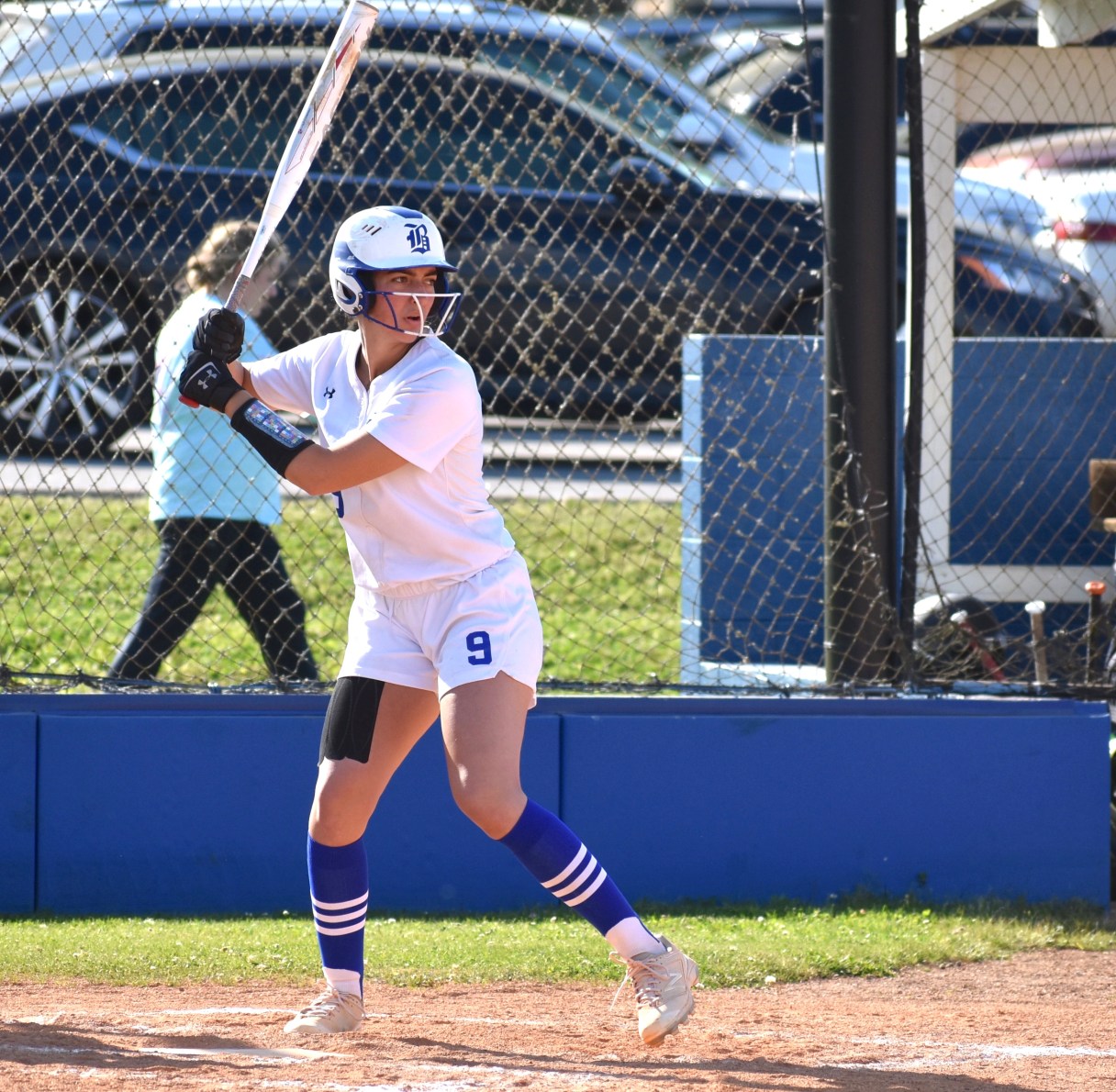 Staff photo by Patrick MacCoon / Boyd Buchan senior Presley Williamson has a .645 career batting average and has hit six home runs this season in just eight games.