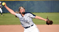 Staff file photo by Matt Hamilton / Walker Valley pitcher Hailey Leslie kicked off the postseason by throwing a no-hitter Friday against McMinn County.