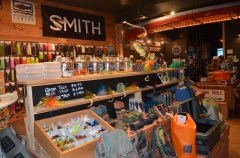 Photo by Nick Carter / Although warm-water species are a passion for the folks at The Hatch, their shop is stocked to outfit all types of fly tyers and anglers.