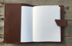 Rustico leather KBK leather journal