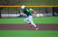 Staff photo by Olivia Ross  / Silverdale's Brett Rogers sprints to 3rd. Boyd Buchanan took on Silverdale Baptist at home on March 29, 2022.