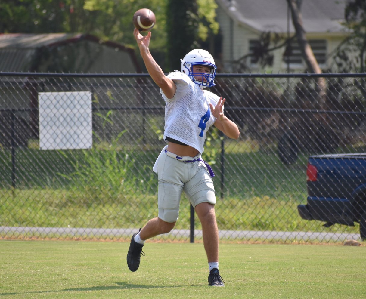 Staff file photo by Patrick MacCoon / Logan Eller, pictured, takes over as the featured back in Trion's power running game this year after Rob Brown rushed for 2,600 yards as a senior last season.