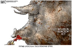 Michael Ramirez' Free Press cartoon for Aug., 19, 2022.