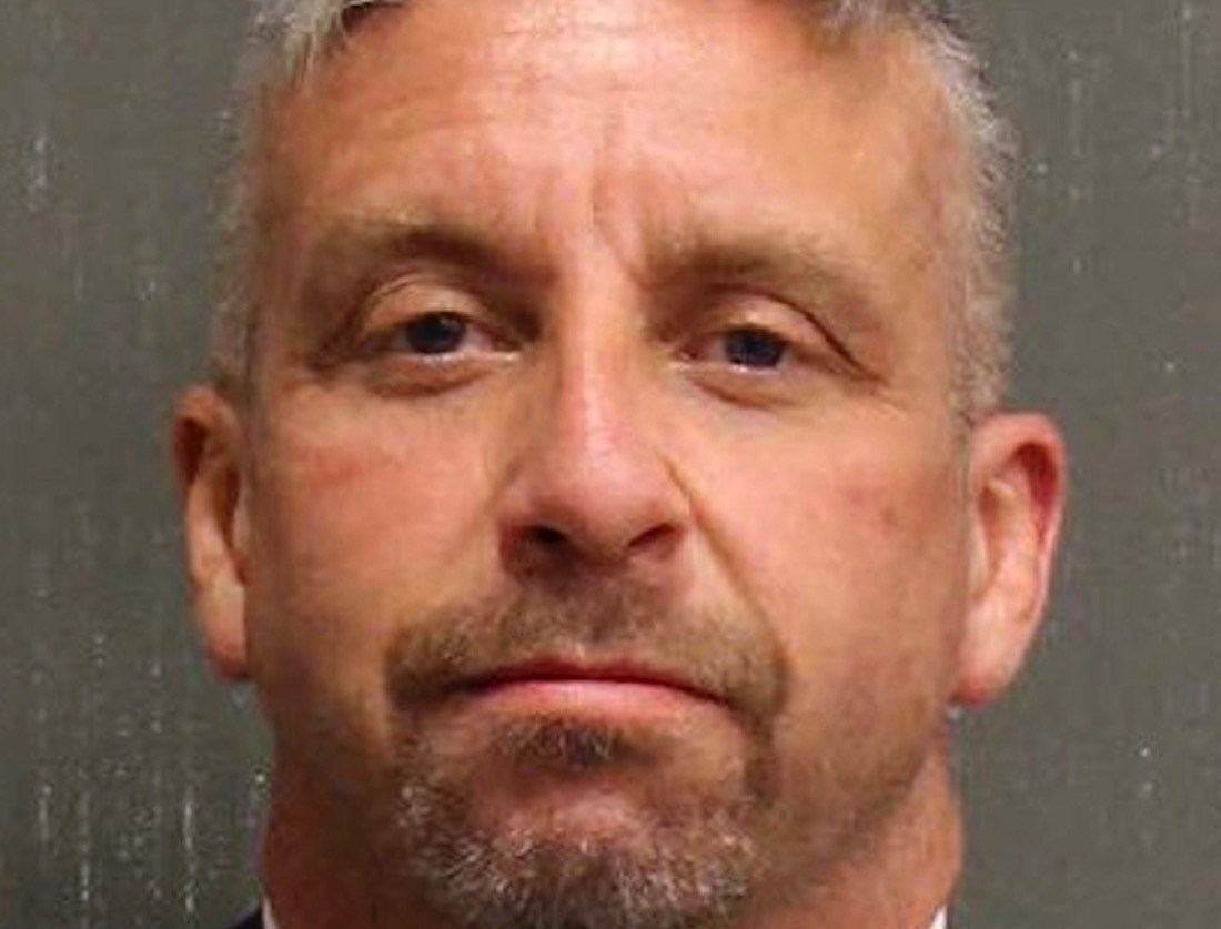 FILE — This image released by the Nashville Police Department shows former Tennessee state trooper Harvey Briggs. Briggs was last seen Monday, Oct. 3, 2022, following his sentencing for a misdemeanor assault conviction for pulling a face mask off a protestor during the COVID-19 pandemic in Aug. 2020. (Nashville Police Department via AP, File)