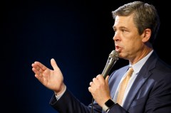 Staff File Photo / Former Chattanooga Mayor Andy Berke speaks during a Council Against Hate meeting at The Camp House on Tuesday, Nov. 12, 2019.