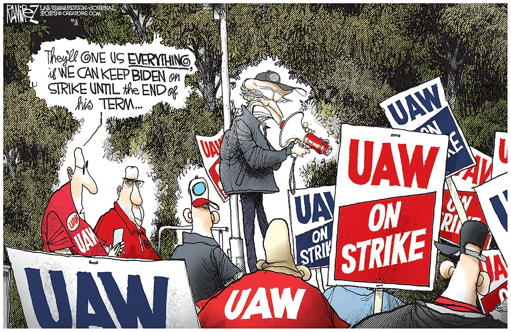 Biden on Strike