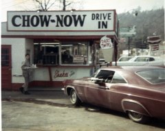 Contributed photo via ChattanoogaHistory.com / The Chow-Now Drive-in in Daisy, Tenn., is shown in the mid-1960s. The small, local chain included other locations in East Ridge and Hixson.