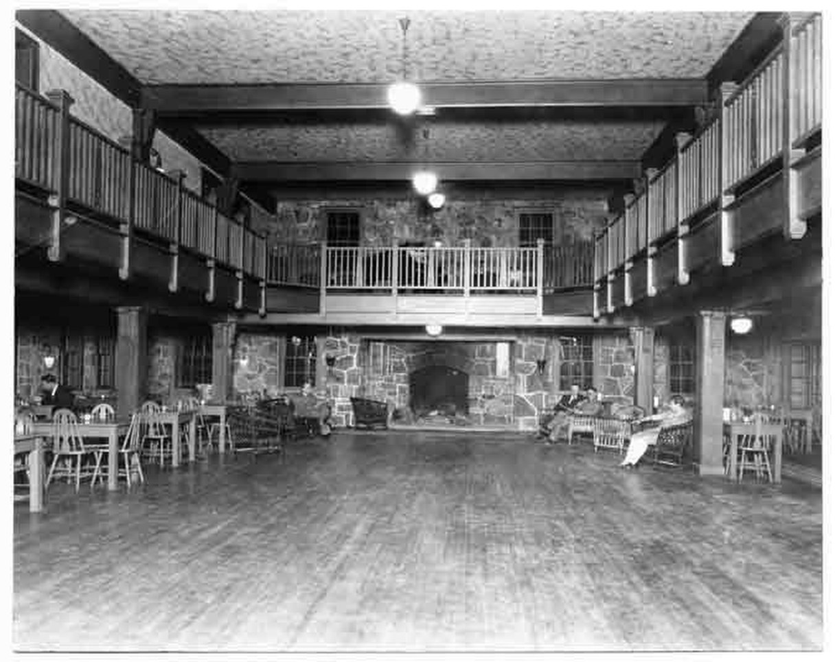 Contributed photo / The interior of the Ruby Falls Castle Interior is seen in 1930. Ruby Falls is celebrating its 95th year.