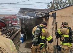 Chattanooga Fire Department / Authorities are investigating after a fire Sunday afternoon in East Chattanooga sent one man to a hospital with serious injuries.