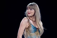 Singer-songwriter Taylor Swift on the first night of her Eras Tour in Arlington, Texas, in March 2023. Swift is partnering with Target to release exclusive merch on Black Friday.(Suzanne Cordeiro/AFP/Getty Images/TNS)