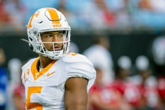 AP file photo by Scott Kinser / Tennessee sixth-year senior receiver Bru McCoy will play his final game inside Neyland Stadium on Saturday afternoon when the Vols host UTEP.