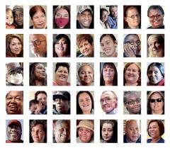 Staff Photo illustration by Shelby Farmer / This collage represents some of the people who have benefited from the Chattanooga Times Free Press Ochs Community Fund in the past.