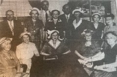 Photo/Chattanooga Daily Times archives / The Chattanooga Art Association members are shown in 1951, with President Mrs. States R. Finley, seated center front.
