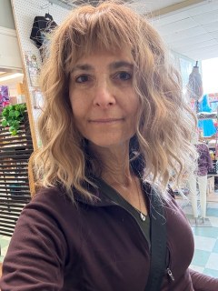 Contributed Photo / For Dana Shavin, this short blonde wig found at a thrift store was enough to cause a crisis of identity, but only for three days.