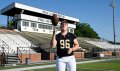 Staff photo by Abby White / Calhoun High School defensive lineman Sager Quinn is one of the Times Free Press Dynamite Dozen college football prospects in the class of 2026.