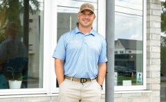 Photo by Abby White / Nolan Woody is an operating partner with Curbed Construction, a Chattanooga-based retail and residential construction company.