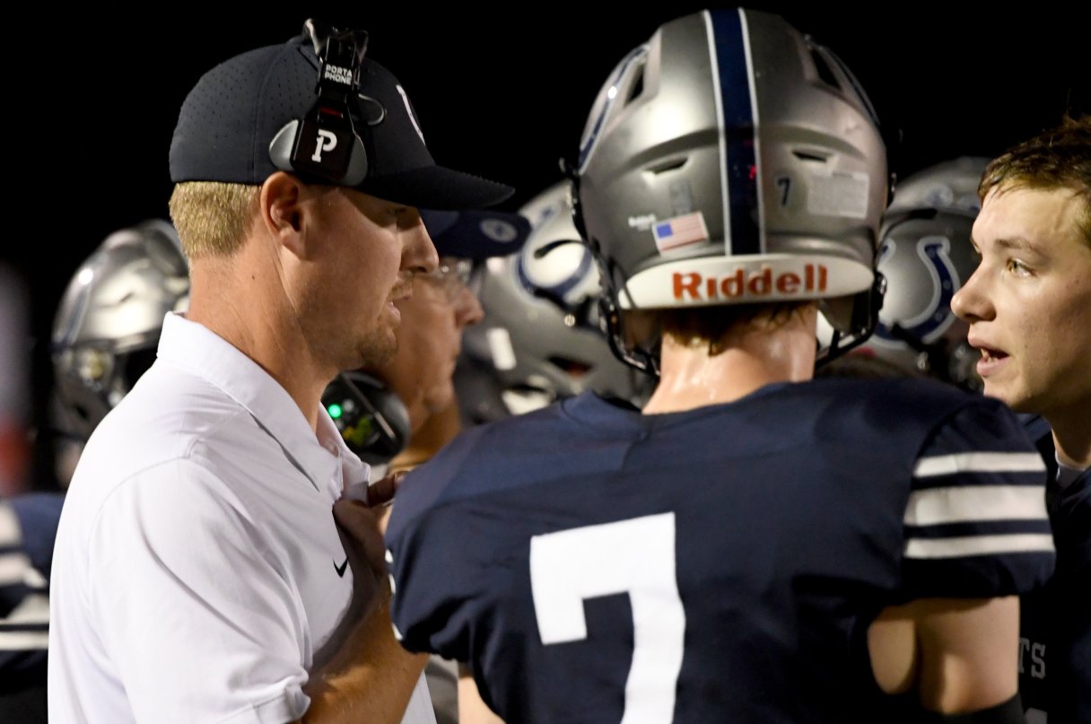 Staff file photo by Robin Rudd / Drew Carter enters his third season as Coahulla Creek's head coach confident the Colts have what it takes to bounce back from a one-win showing in 2024.
