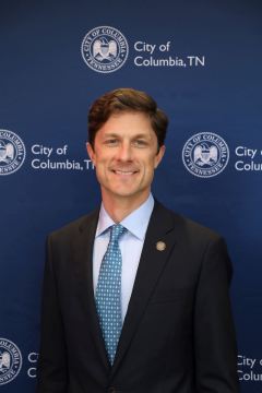 City of Columbia / Chaz Molder, the mayor of Columbia, Tenn., is running against U.S. Rep. Andy Ogles.