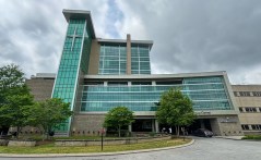 Staff file photo / CHI Memorial Hospital, seen at 2525 Desales Ave. in 2024, and other facilities in the hospital system will change names to CommonSpirit Health, to use title of its Chicago-based parent company.