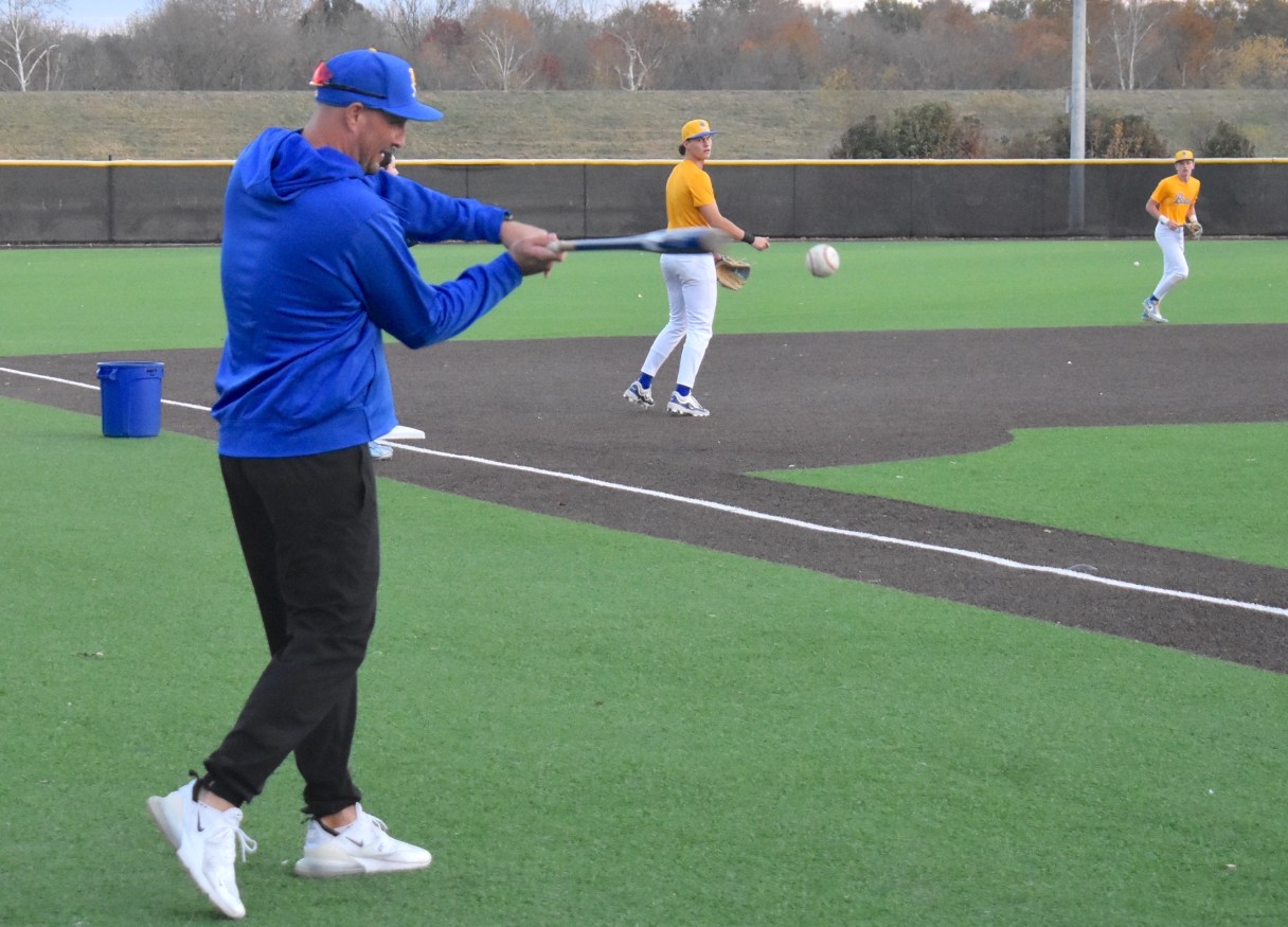 Staff photo by Patrick MacCoon / Boyd Buchanan baseball announced Matt Roberson, hitting, as its next head coach this November. Roberson will help lead the Buccaneers along with assistant coach Gene Bowles after the two helped Red Bank win a district and region championship last season.