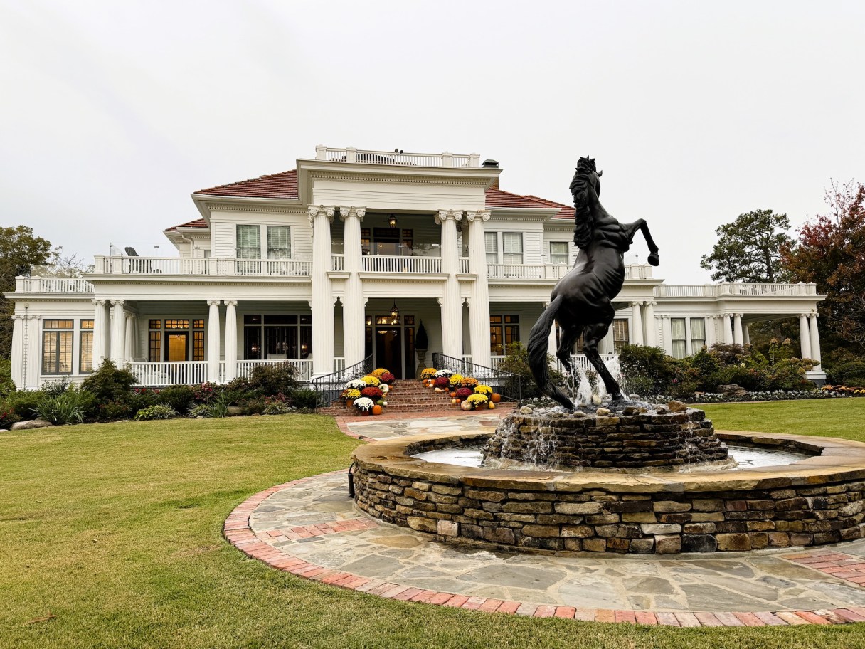 Photo by Anne Braly / The Reserve, a magnificent inn in Hot Springs, Ark., located in the heart of the city, is filled with antiques and history.