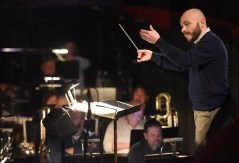 Staff file photo by Matt Hamilton / Ismael Sandoval conducts the Chattanooga Symphony during a dress rehearsal for the Chattanooga Ballet's presentation of The Nutcracker at Memorial Auditorium on Dec. 10, 2025. The symphony will present "Star Wars" in concert at 7:30 p.m. Saturday at the auditorium, 399 McCallie Ave.
