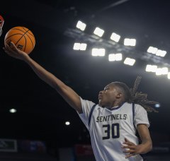 Staff photo by Larry Sullivan II / Chattanooga Prep's Derrick Roberson has earned yet another award after helping lead his team to its third state championship.