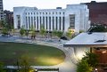 Staff Photo by Robin Rudd / The Joel W. Solomon Federal Building and United States Courthouse and Miller Park are seen before sunrise on March 5, 2023. Pablo Jacinto-Torres, 32, was sentenced to 15 months in prison Friday while appearing before a judge in the building.