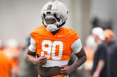 Tennessee Athletics photo / Tennessee sophomore edge rusher Chaz Coleman, a Penn State transfer, has been medically disqualified for the upcoming season.