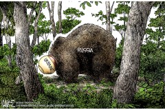 Russia and Ukraine.