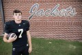 Staff Photo by Seth Carpenter / Calhoun senior Hudson Chadwick will again be counted on as a running back this season, but his defensive role is expanding as the Yellow Jackets look to him as their starting middle linebacker.