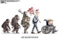 Anti-Vaccine Evolution