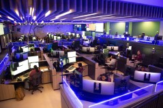 Staff photo by Larry Sullivan II / A photo of the 911 call center inside the 911 Admin Center on July 21, 2026.