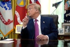 President Donald Trump gestures in the Oval Office of the White House on Aug. 27, 2026. (AP File Photo/Manuel Balce Ceneta)