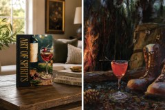 Contributed photos / Local artist Brandi Donan has self-published a book, Art of Spirits, with 50 oil paintings of cocktails, recipes and stories from their creators.