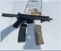 Hamilton County Sheriff's Office / Authorities found a loaded AR-15 in a student's vehicle Wednesday morning at Tyner Middle High Academy.
