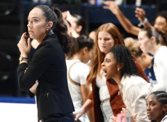 Staff File Photo / UTC women's head basketball coach Deandra Schirmer's team was picked to finish fifth in the Southern Conference this upcoming season in a vote of league coaches.