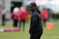 San Francisco 49ers defensive coordinator Raheem Morris was the head coach of the Atlanta Falcons the past two seasons. The 49ers will be seeking their seventh straight win to start the season when the face the Falcons on Sunday at Atlanta's Mercedes-Benz Stadium. (AP File Photo/Jeff Chiu)